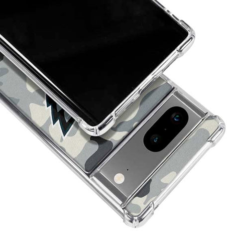 NFL Philadelphia Eagles Camo Google Pixel 7a Clear Case